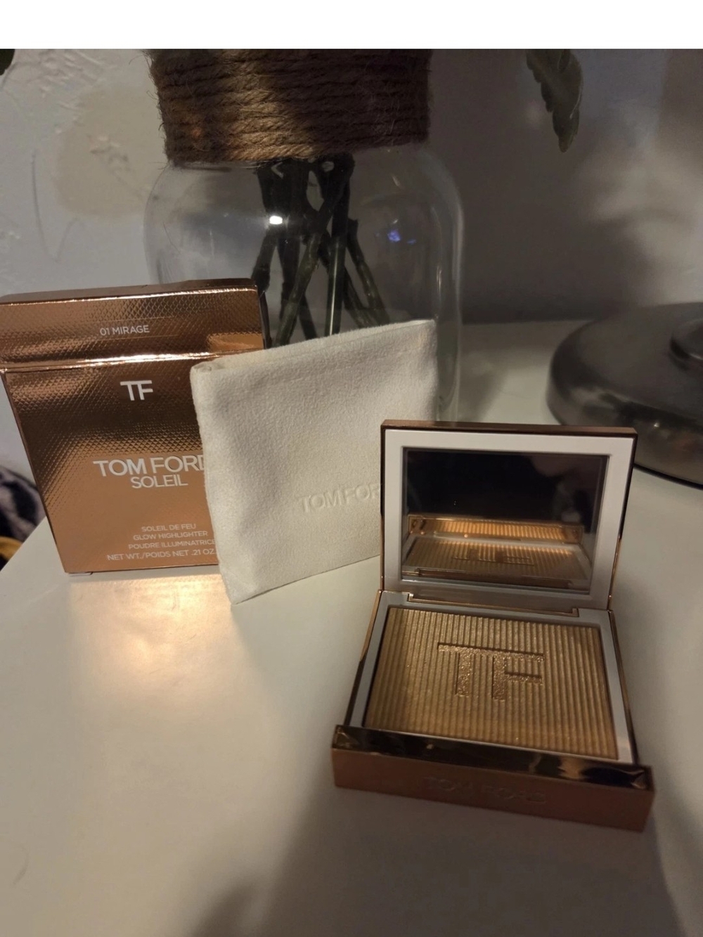 Tom Ford Soleil Illuminating Bronzer — Metallic Gold